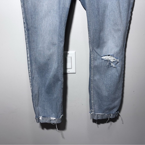 Silver Jeans Boyfriend Distressed Jeans Size 36 - Picture 5 of 14